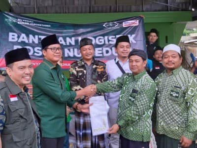 NU Peduli Bantu Pesantren Terdampak Banjir Bandang di Lebak