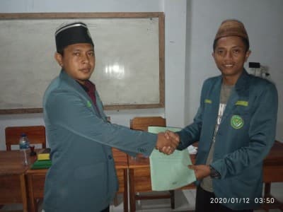 Masdani dan Faridatul Husna Pimpin IPNU-IPPNU Way Kanan