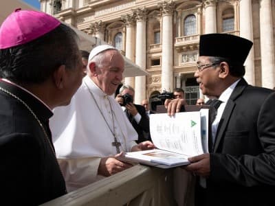 Gus Yahya Hadiri Pertemuan Antaragama Ibrahim di Vatikan