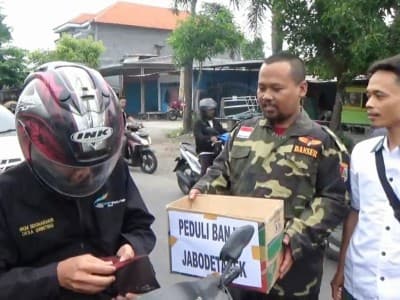 Komunitas Warga Sidoarjo Galang Dana untuk Banjir Jabodetabek