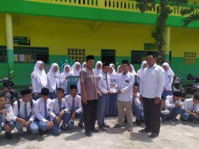 Sasar Sekolah, LAZISNU Sumenep Galang Koin Muktamar NU