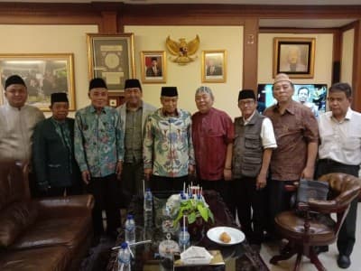 Jelang Pelantikan, PCNU Jakarta Pusat Sowan ke PBNU