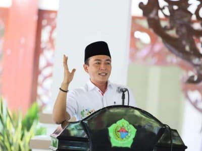 Di Depan Pelajar NU, Bupati Baddrut Ajak Pemuda Bangun Pamekasan