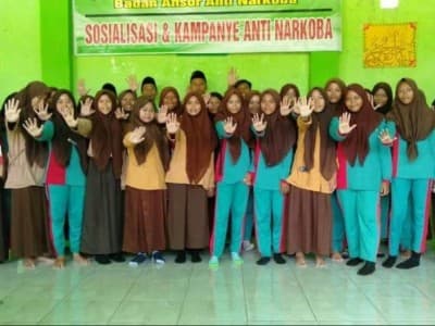 Baanar Jombang Kampanyekan Pelajar Anti Narkoba