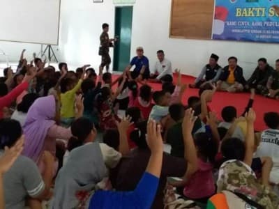 LTM PBNU Bantu Warga Terdampak Banjir di Lebak Banten