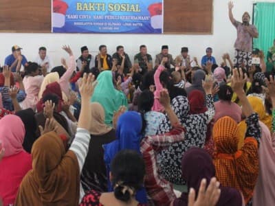 Menerapi Pengungsi Banjir Lebak dengan 'Syukur Nafs'