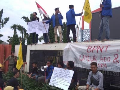 Polemik BPNT Tak Kunjung Usai, PMII Turun Jalan