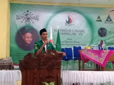 Cucu Pendiri Al-Masthuriyah Pimpin GP Ansor Kabupaten Sukabumi