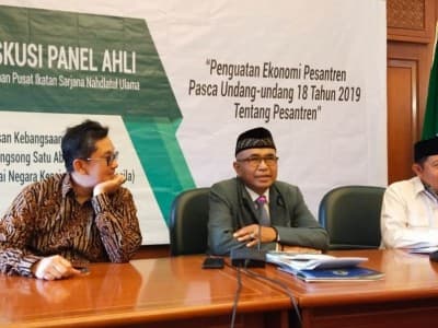 PP ISNU Gelar Diskusi Panel Ahli tentang Penguatan Ekonomi Pesantren