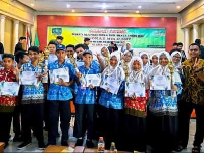 Manfaatkan Teknologi, Ma'arif NU Gresik Gelar Olimpiade Lewat Gawai