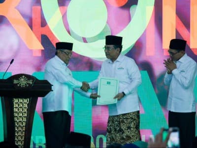 Kiai Said Resmikan Susunan Panitia Muktamar Ke-34 NU