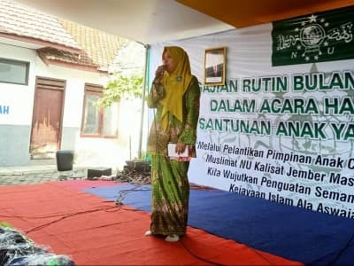 Ketua Muslimat NU Kalisat Jember: Tugas Ibu Mulia Sekaligus Berat