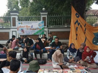 PMII Bojonegoro Gelorakan Literasi di Tengah Perkembangan Digital