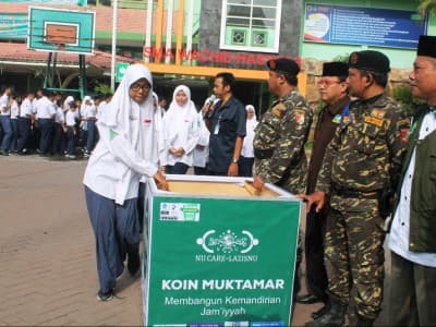 Yayasan di Sidoarjo Ini Ajak Sukseskan Koin Muktamar NU