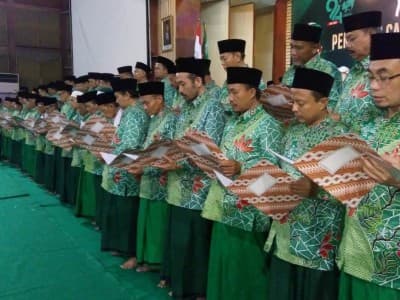 Dilantik Ketiga Kalinya, Gus Aab Tegaskan Komitmen NU Jember