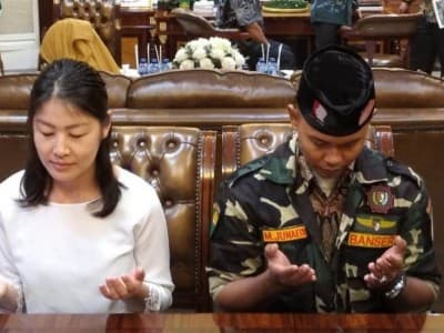 Cerita Junaedi, Anggota Banser yang Bakal Nikahi Warga Jepang