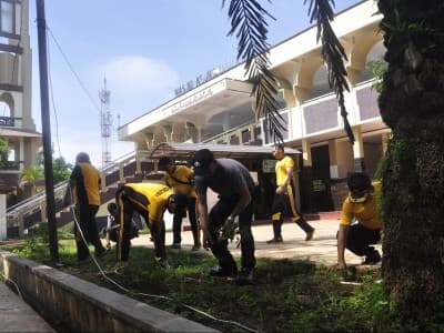 Libatkan Warga, Gerakan Jumsih Polres Banjar Sasar Rumah Ibadah