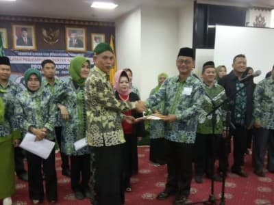 Dokter Asep Sukohar Pimpin PDNU Provinsi Lampung