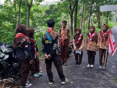 Pramuka Ma'arif Perkuat Jiwa Sosial dan Patriotisme