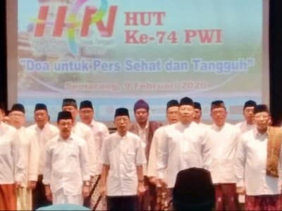 Istighotsah PWI untuk Obati Pers yang Sedang Sakit