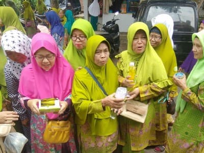 Pasarkan Produk, Ansor Ritel Kota Banjar Gandeng Muslimat NU