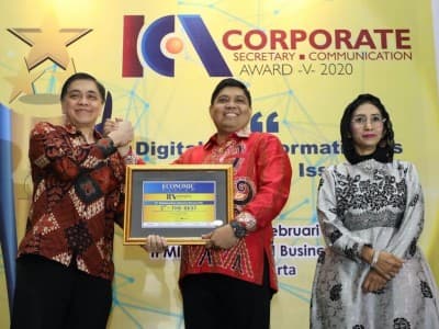 Telkom Dinobatkan sebagai Corporate of The Year 2020