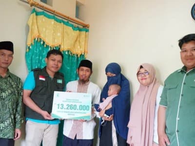 Bayi Berpenyakit Usus di Bekasi Mulai Pulih berkat Bantuan LAZISNU