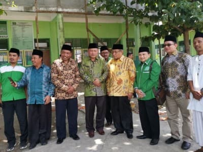 Kiai Said Kunjungi MI Ma'arif NU Tertua di Maluku Utara