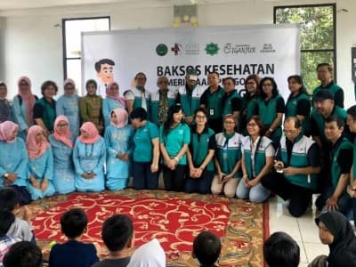 Baksos di Yayasan AWH Ciganjur Disambut Antusias Warga 
