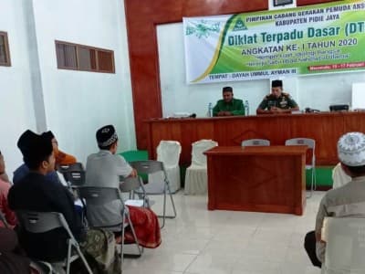 Peserta Diklat Terpadu Dasar Ansor di Aceh Dibekali Wawasan Kebangsaan