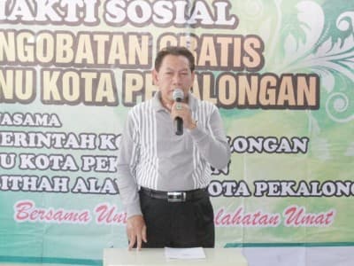 Pengobatan Gratis LKNU, Wali Kota: Pemkot Sangat Terbantu 