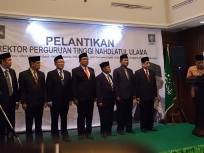 Kiai Said Lantik 7 Rektor PTNU