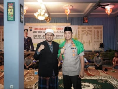 Habib Luthfi ‘Titip’ Kapolres Baru ke Gus dan Lora Jember