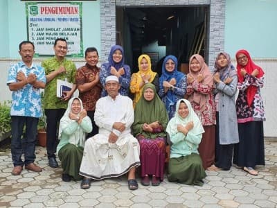 Jadi Juara Teladan, Poskestren Riyadl Sedan Terima Kunjungan Balkesmas Pati 