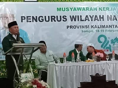 Muskerwil NU Kalteng, Gubernur: NU Harus Punya Rumah Sakit dan Universitas