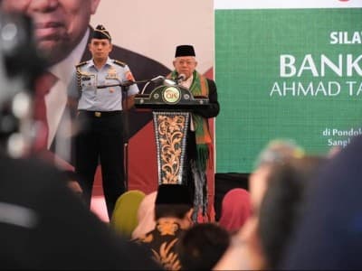 Wapres Resmikan BWM ATQIA Pesantren Al-Manshuriyah Lombok Tengah
