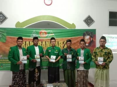 Gelar Rakerancab, PAC Ansor Dawe Kudus Luncurkan Buku Pedoman Administrasi