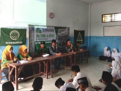Sosialisasi Program, IPNU-IPPNU Blega Bangkalan Turun ke Sekolah-sekolah