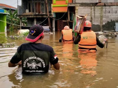 NU Peduli Buka Donasi untuk Korban Banjir Jakarta dan Sekitarnya
