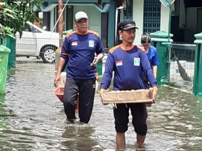 Buka Dapur Umum Jilid 2, NU Pekalongan Peduli Salurkan Ribuan Nasi Bungkus