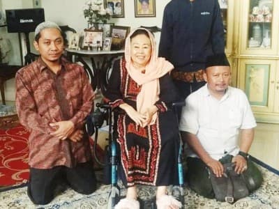 Ke Ciganjur, Ansor Dawe Kudus Undang Nyai Sinta di Acara Buka Bersama
