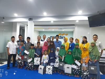 NU Care-LAZISNU Jember Santuni Puluhan Anak Yatim
