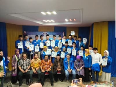 Dihadiri Pendiri, Calon Ketum PMII dan Kopri PMII Ambil Nomor Urut