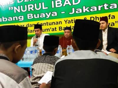 Antisipasi Virus Corona, Santri Nurul Ibad Baca Shalawat Tibbil Qulub 