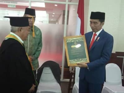 Kepada Presiden, Pergunu Sampaikan Piagam Deklarasi Guru Mulia Pemersatu Bangsa