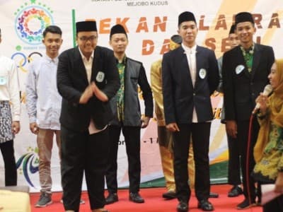 Porseni Warnai Harlah IPNU-IPPNU Mejobo Kudus