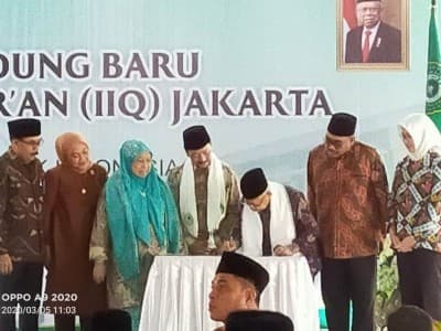 Wapres RI Resmikan Gedung Baru Asrama Institut Ilmu Al-Qur'an Jakarta