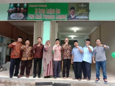 Persiapan Muktamar, Gedung Graha LAZISNU Lampung Diresmikan