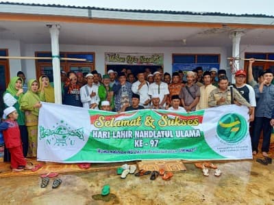 Peringati Harlah Ke-97, NU Bondowoso Sapa Warga Pedesaan