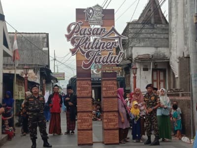 Pasar Kuliner Jadul Meriahkan Hari Jadi Ke-471 Masjid Menara Kudus